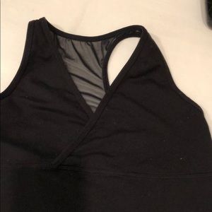 Lululemon black workout top